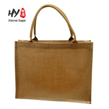 Custom size printing cheap jute bag wholesale